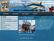 Tablet Screenshot of ensenada-sportfishing.com